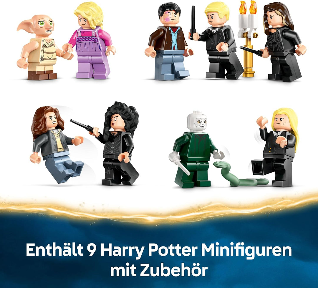 LEGO Harry Potter Landsitz der Familie Malfoy, Fantasy Spielzeug zum Sammeln und Ausstellen, Geschen
