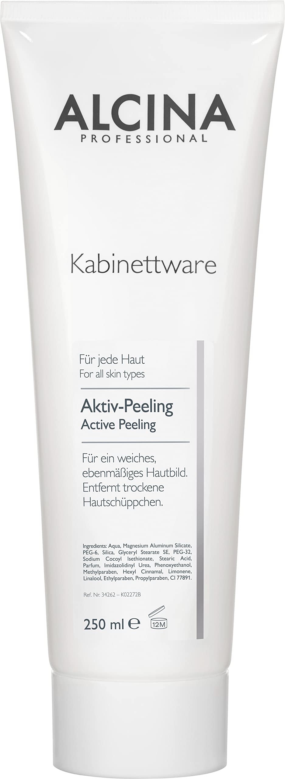 ALCINA Aktiv-Peeling - 1 x 250 ml - Jede Haut - Peeling für ein weiches, ebenmässiges Hautbild - Mit