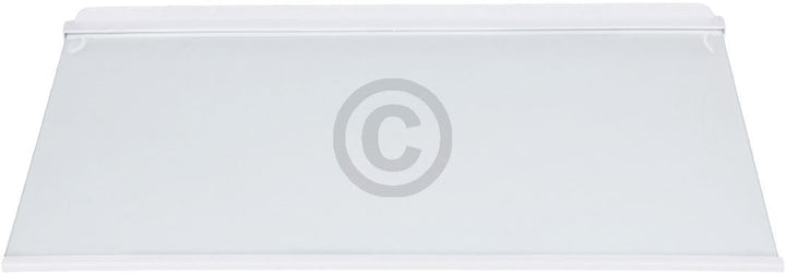 Einlegeboden aus Glas für Kühlteil kompatibel mit beko 4657830100 Abstellboden mit Leiste kompatibel
