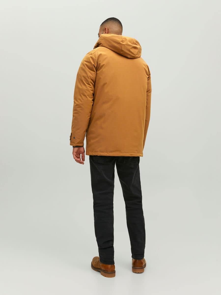 JACK & JONES Herren Jjetiko Parka Sn Jacke S Rubber, S Rubber