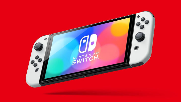Nintendo Switch – OLED-Modell (weiss) + Super Mario Bros. Wonder Switch Online – 12-monatige (365-tä