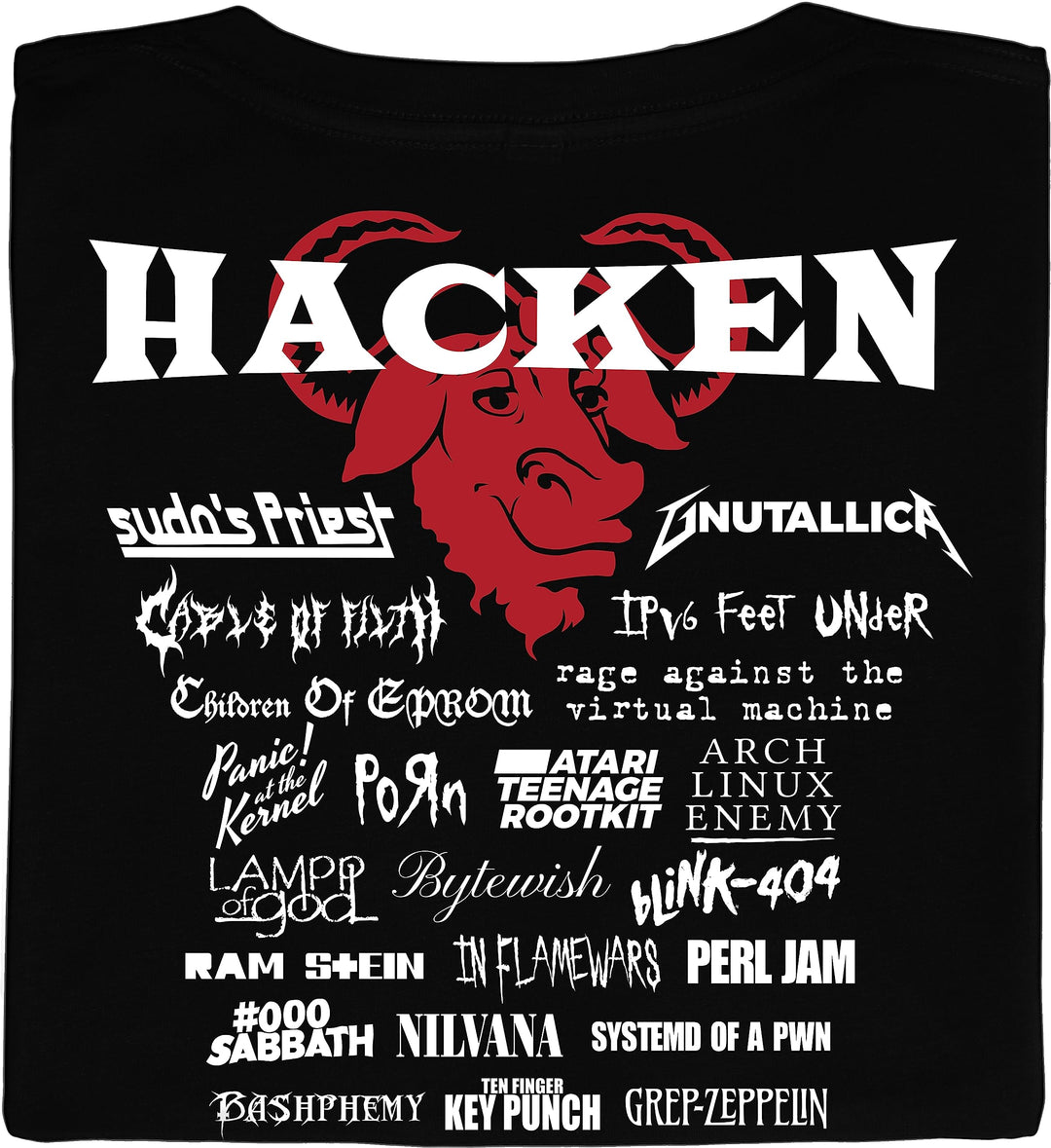 getDigital Hacken Open Air tailliertes Shirt : Grösse S