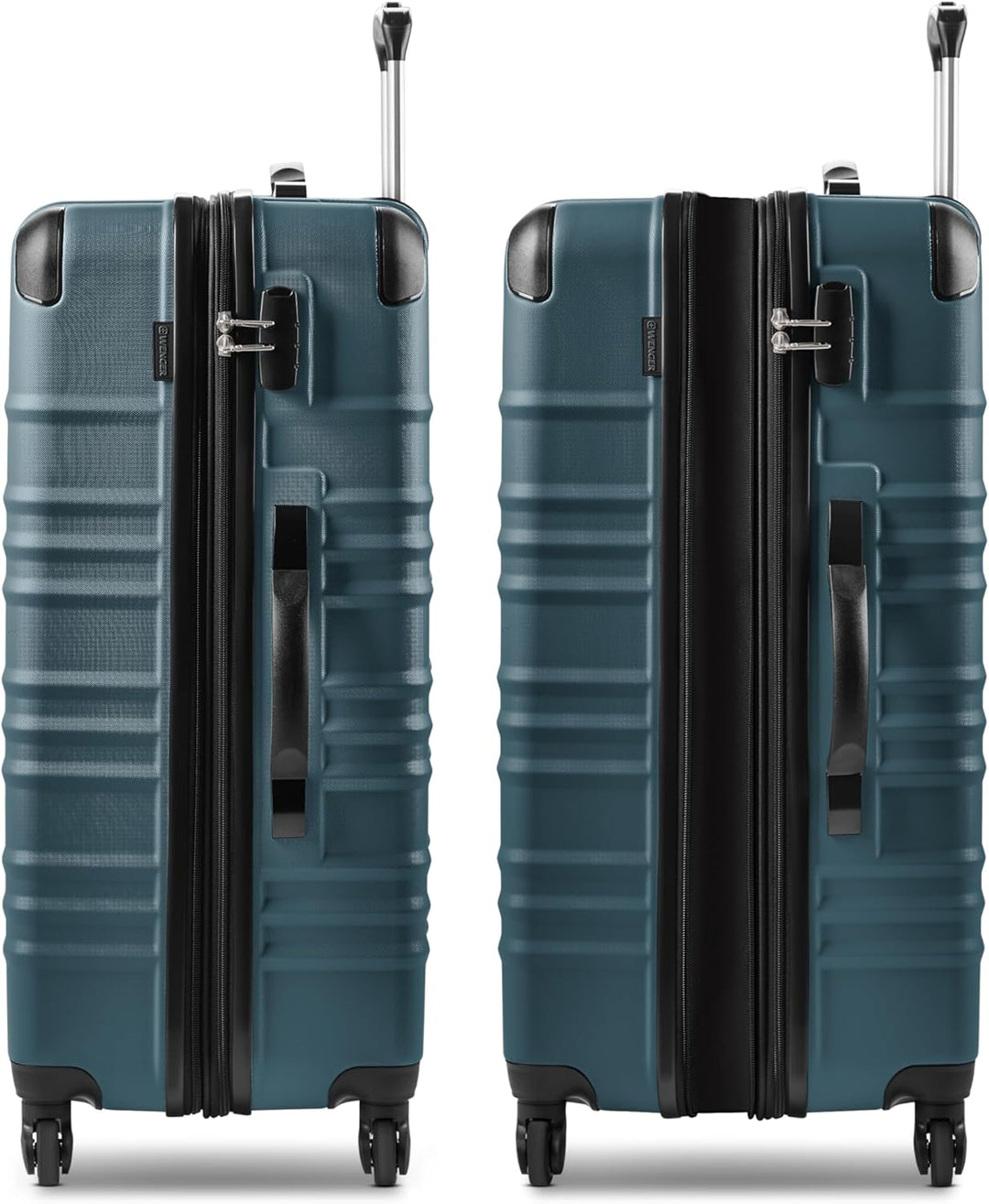 WENGER Koffer-Set 3-teilig für Damen und Herren | Reise-Trolleys 51 x 30 x 75 cm aus hochwertigem, s