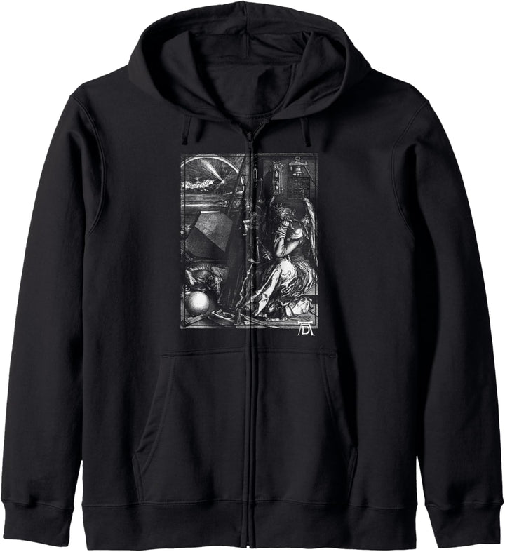 Melencolia I (1514) Albrecht Dürer - Kupferstich Renaissance Kapuzenjacke
