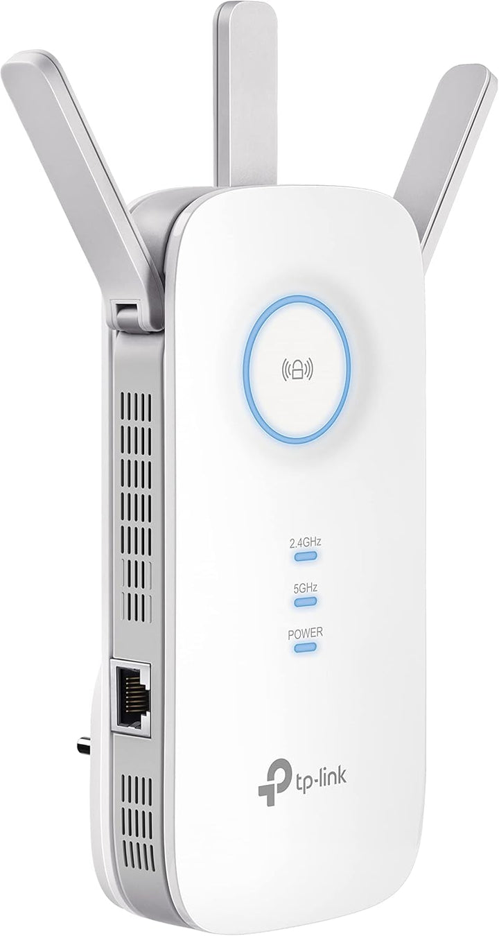 TP-Link RE550 WLAN Verstärker Repeater AC1900 (Dual AC + N, 1300MBit/s 5GHz + 600MBit/s 2,4GHz, App