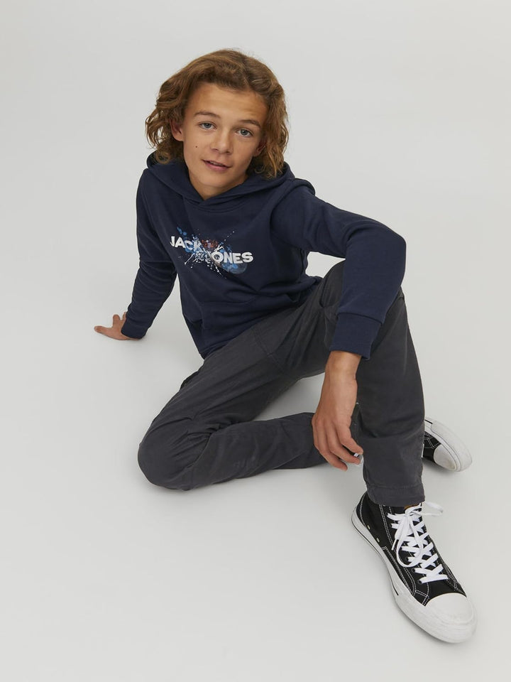 JACK & JONES Jungen Jpstace Jjtucker AMA Jnr Cargohose 146 Schwarz, 146 Schwarz
