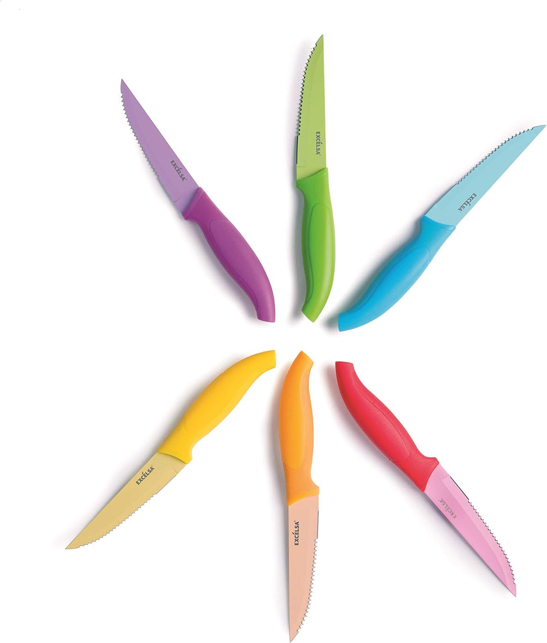 Soul Kitchen Fleischmesser 6er Set Color mehrfarbig, Fleisch