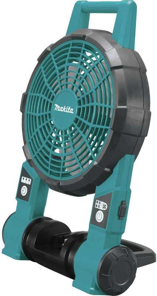 Makita DCF201Z AKKU-Ventilator, ohne Akku Blaugrün/ein Hauch Von Paradies (Trace Of Paradise), Blaug