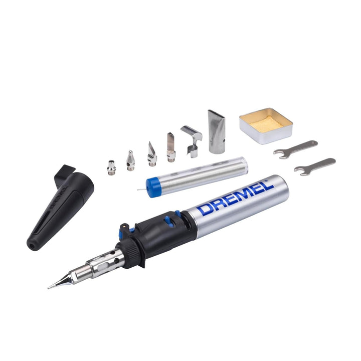 Dremel 2000 VersaTip Lötkolben - Brennkolben und Löt-Set (mit 7 Wechselspitzen zum Löten, Heissschne