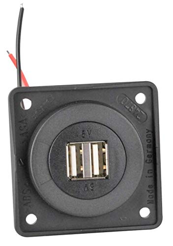 Berker FRA321278 Integro Doppel-USB Ladesteckdose SB