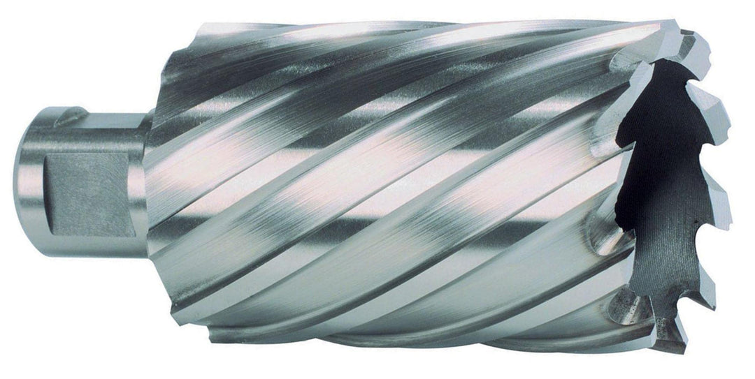 Ruko 108560 Kernbohrer HSS mit Weldonschaft (3/4 Zoll) Durchmesser 60 mm Schnitttiefe 55 mm