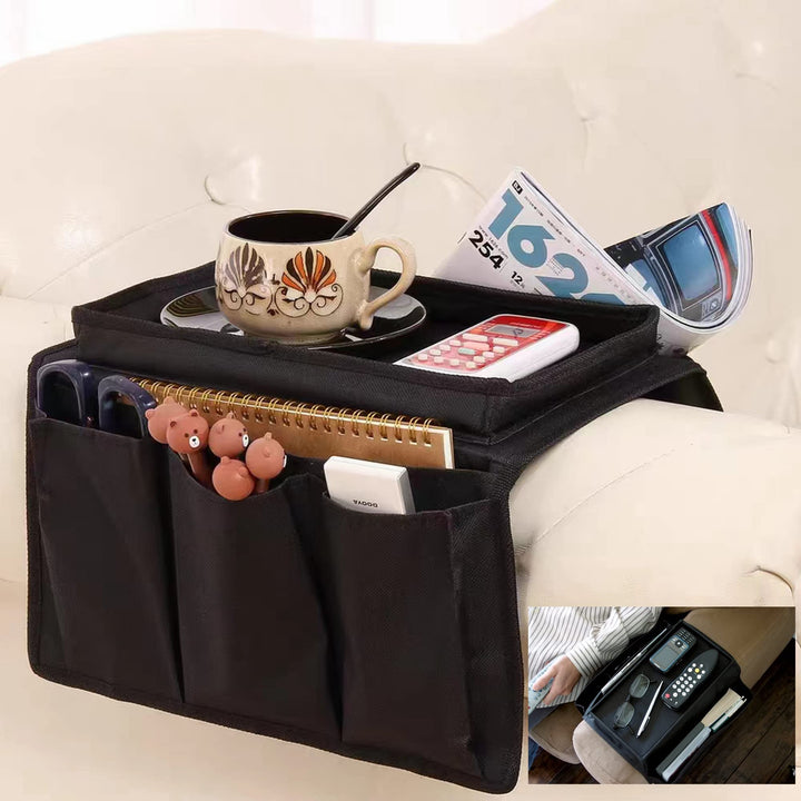 Benemall Sofa Armrest Organiser Sofa Bag mit Cup Holder No-Slip Sofa Armlehne Veranstalter Couch Fer