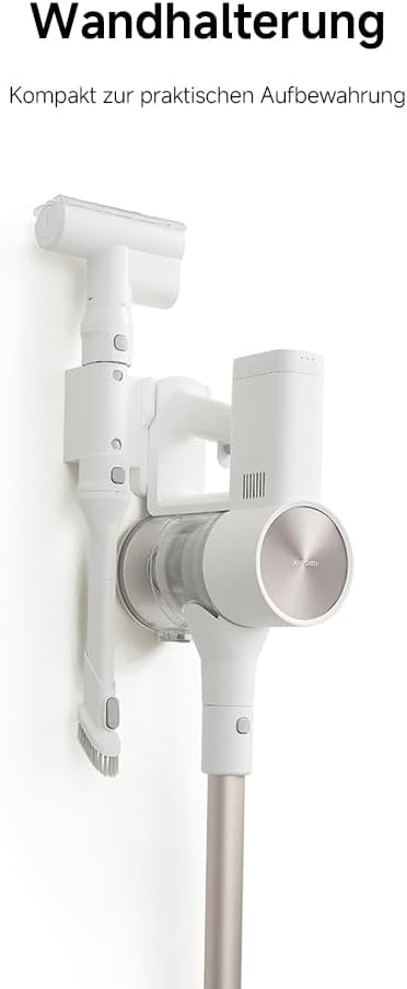 Xiaomi Vacuum Cleaner G20 – Leistungsstarker 150AW Akku-Staubsauger mit LED-Suchscheinwerfer, 12-Zyk