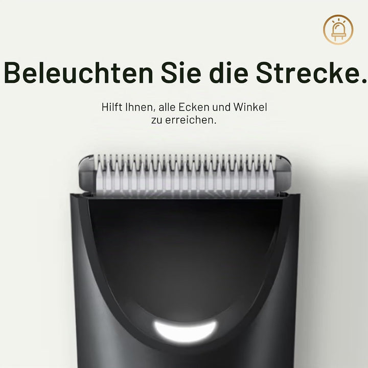 MANSCAPED® The Lawn Mower® 3.0 Plus Leisten- & Körperhaartrimmer - Aktualisierte SkinSafe® Trimmerkl
