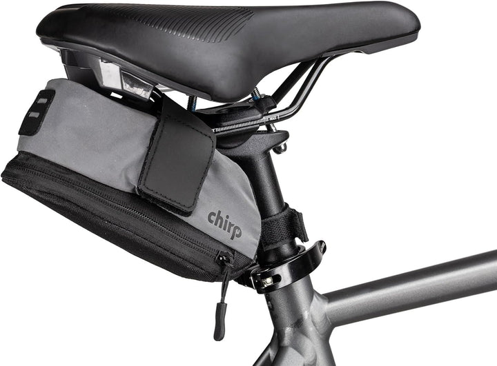 Chirp Reflex Satteltasche M universelle Klettbefestigung wasserabweisend 0,6L Volumen mit reflektier