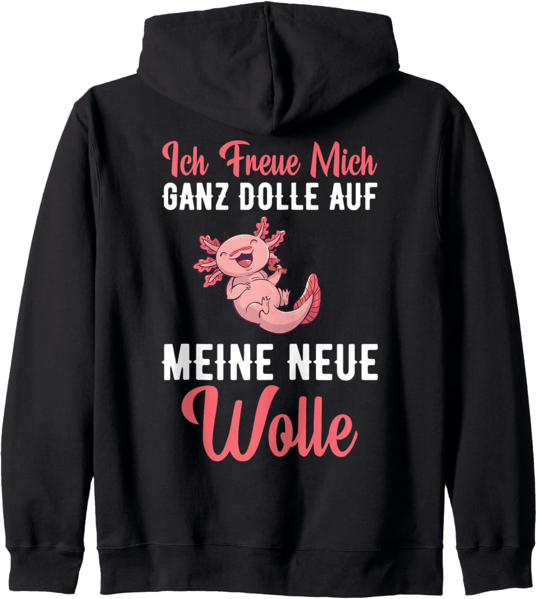 Ich freue mich auf wolle, dolle , häkeln, nähen, stricken Kapuzenjacke