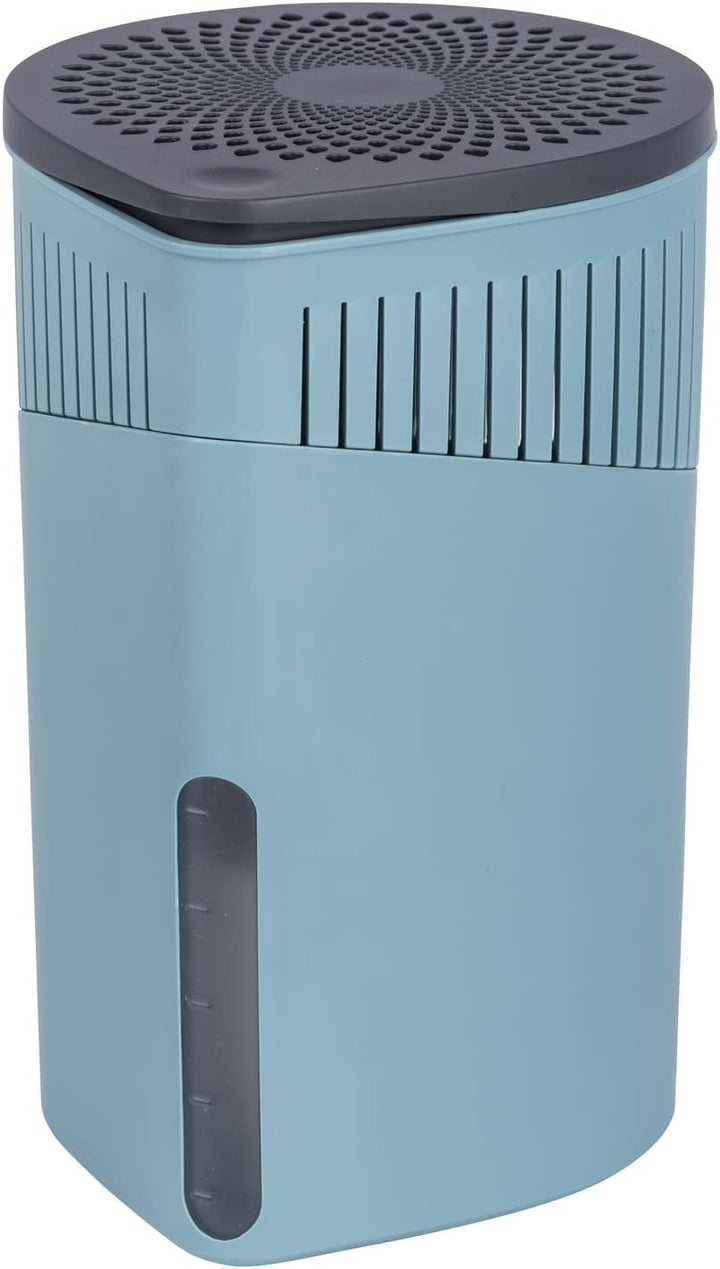 WENKO Raumentfeuchter Drop, nachfüllbarer Luftentfeuchter, reduziert Schimmel & Gerüche, 1 kg Granul