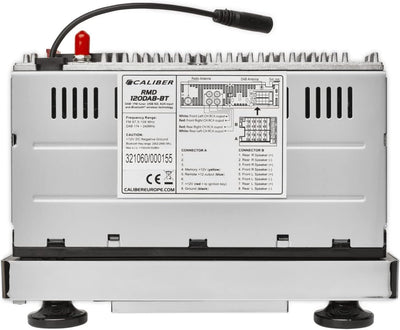 Caliber Audio Technology RMD120DAB-BT Autoradio Bluetooth®-Freisprecheinrichtung, inkl.