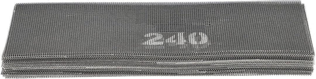 KOTARBAU® 50er Set Schleifgitter für Rigipsschleifer zum Schleifen von Trockenbau 240 240 50, 240 50