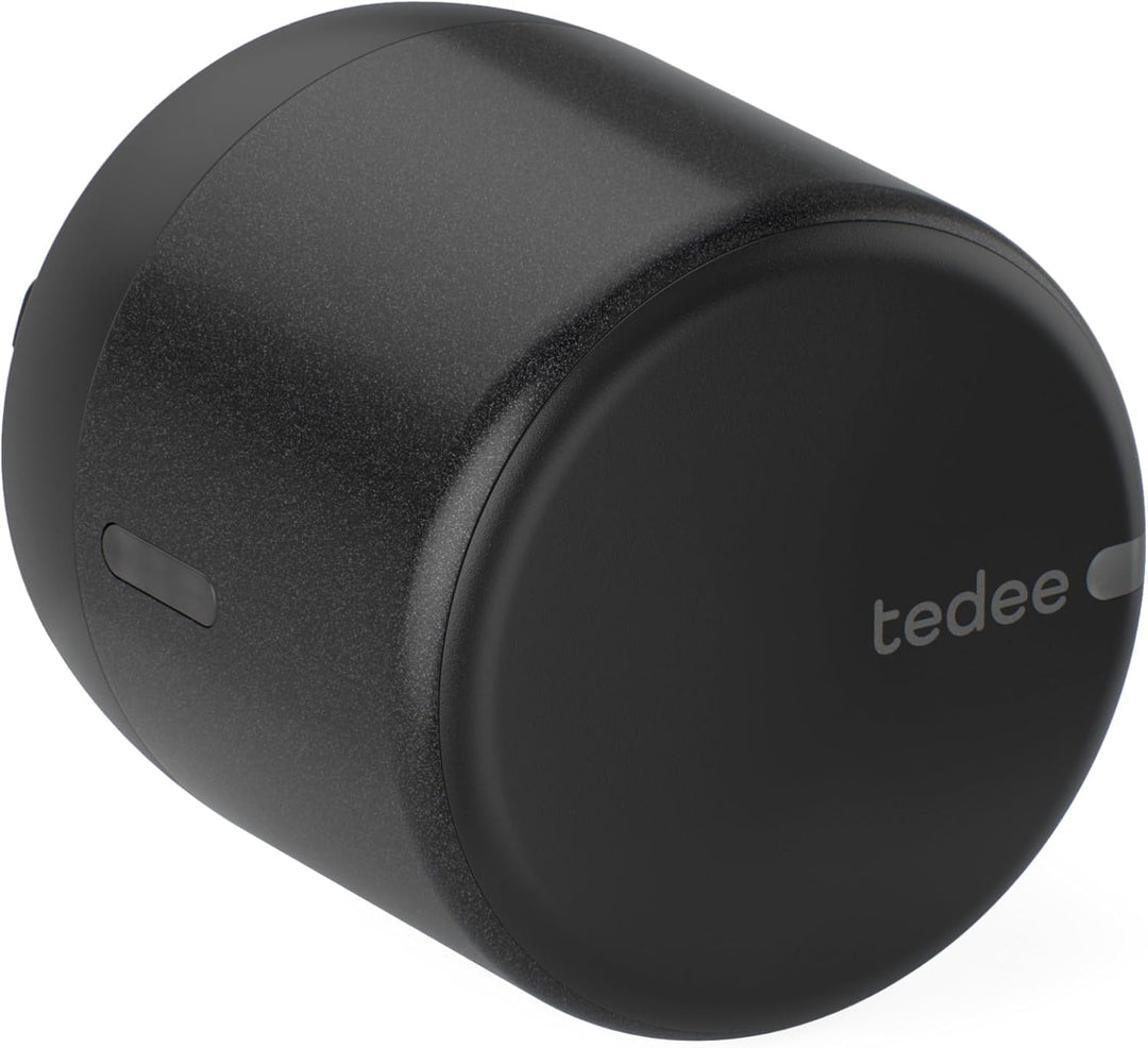 tedee Lock GO 2 Aluminium Set |smartes Türschloss Schwarz | biometrisches Tastenfeld Schwarz | Smart