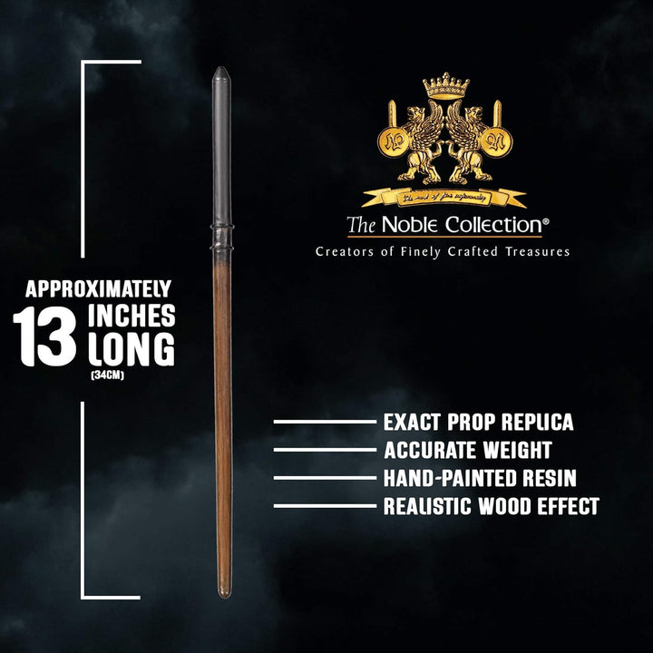 The Noble Collection - Draco Malfoy Character Wand - 16in (40cm) Wizarding World Wand with Name Tag