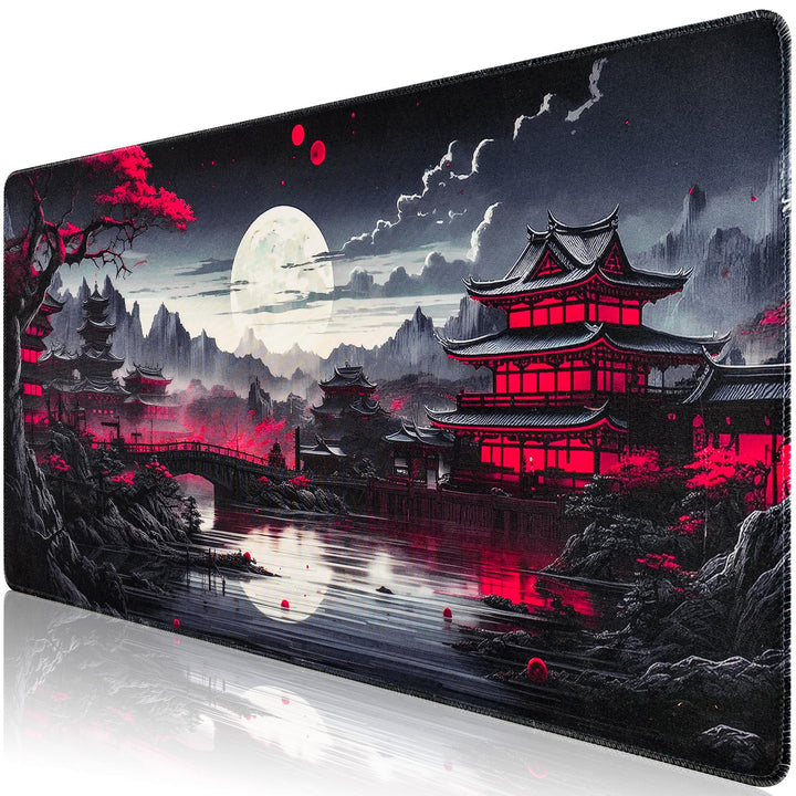 Mauspad XXL,600x1400mm Gross Mauspad Gaming Mausmatte mit Rutschfester Gummibasis,Präzise Verfolgung