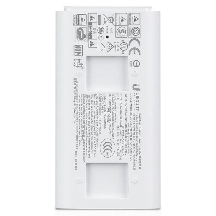Ubiquiti Networks PoE Injector, 24VDC, 12W