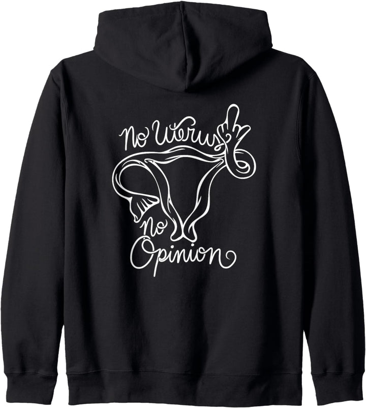 No Uterus no opinion My Body My Choice pro-choice Kapuzenjacke