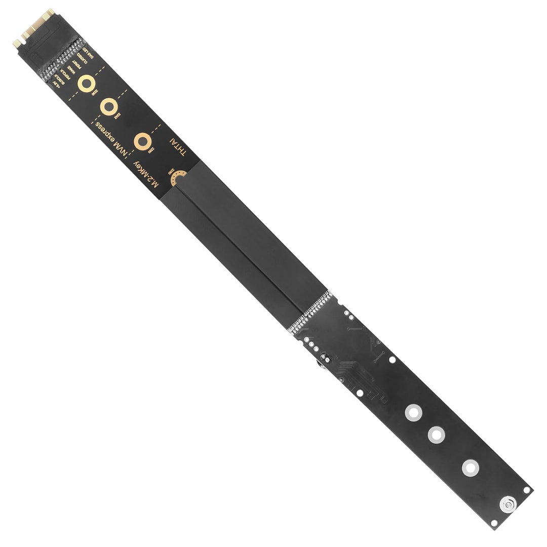M.2 NVMe SSD Verlängerungskabel M2 M-Key NVME Stecker auf Buchse Adapter für Motherboard SSD 2230/22