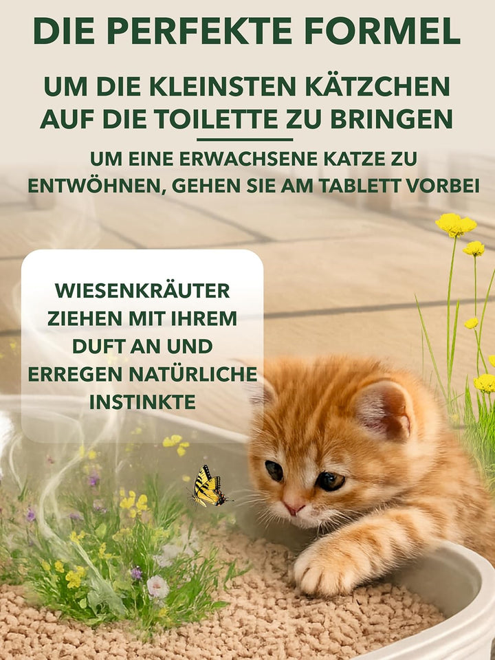 Pelleted Cat Litter, 7L, 6L,7 litres (Katzenstreufüller aus Wiesengras)