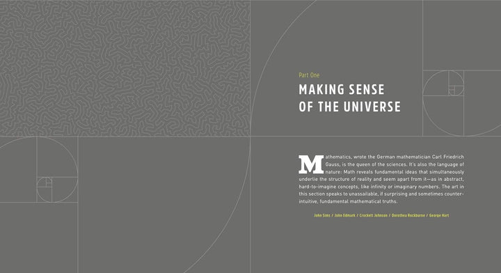 Math Art: Truth, Beauty, and Equations, Gebundenes Buch