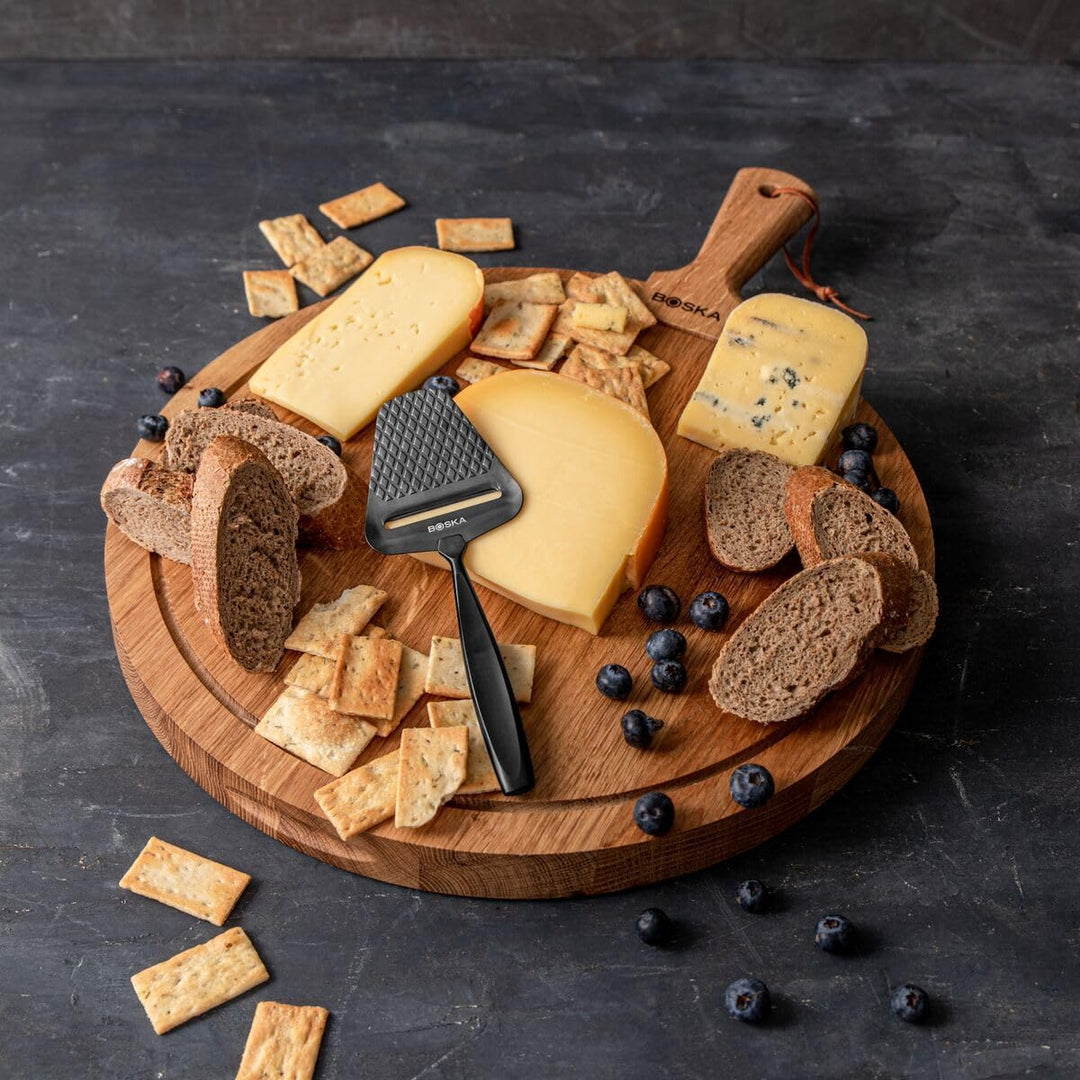 BOSKA Käsehobel Monaco+ Special Edition Schwarz mit Antihaftbeschichtung Schwarzer Käsehobel, Schwar