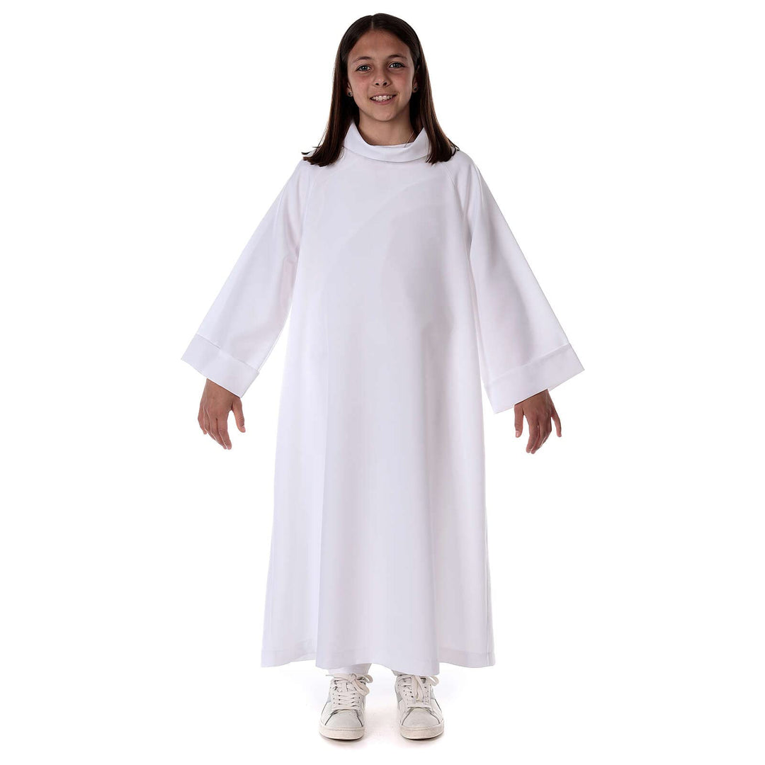 Holyart Erstkommunionalbe Weiss 105 cm (41.5 inc.), 105 cm (41.5 inc.)