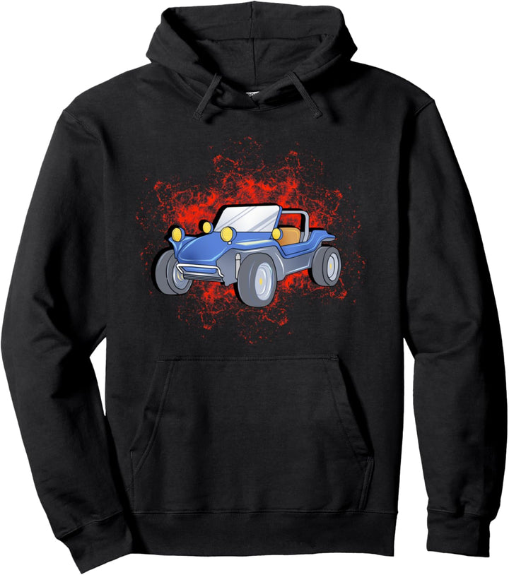 Dünenbuggy Strand RC Auto Grafikdesignidee Pullover Hoodie