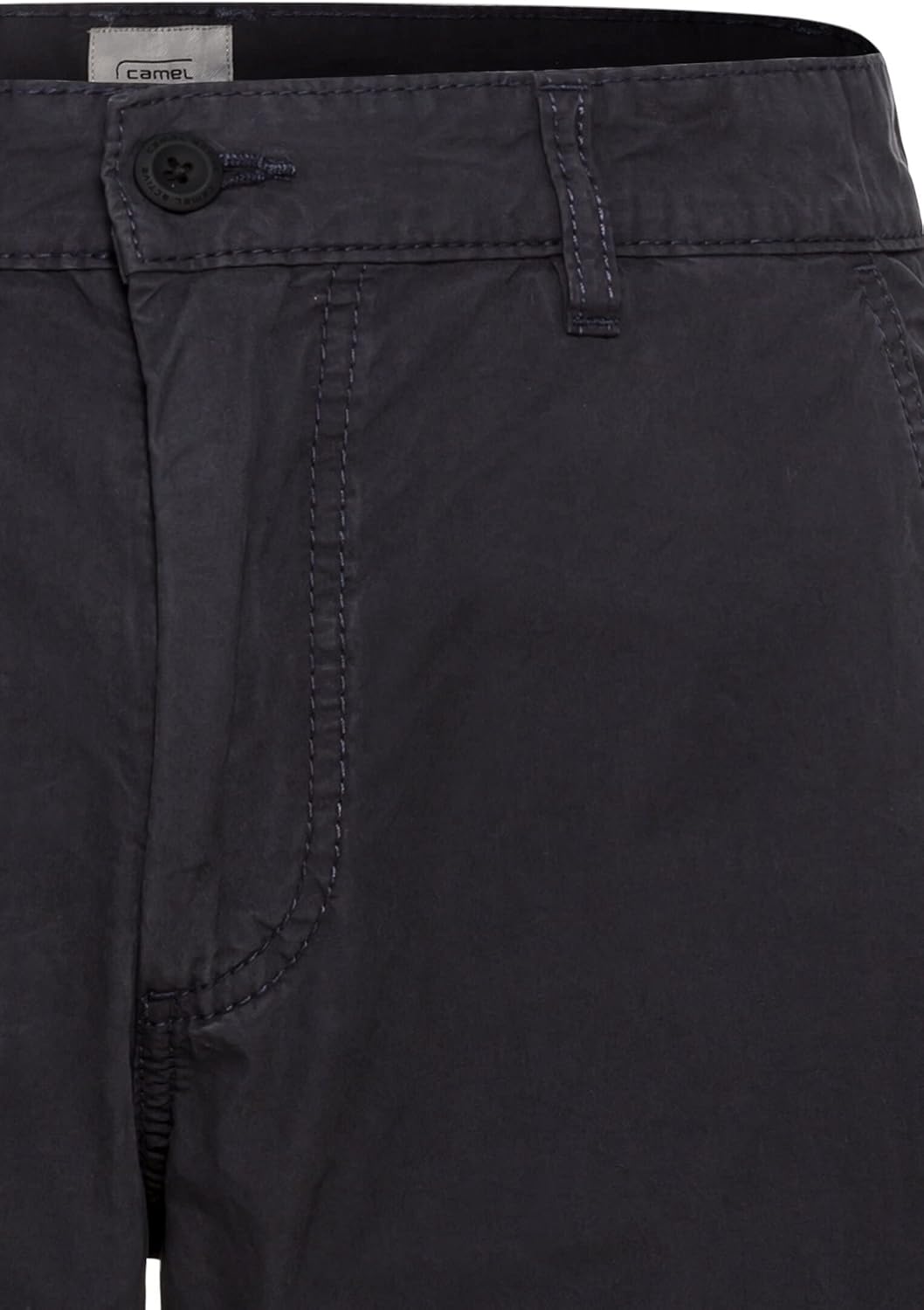 camel active Herren Chinoshorts aus Reiner Baumwolle Shorts 32 Dunkelblau, 32 Dunkelblau