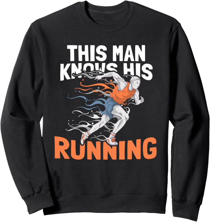 Jogging Laufen Sport - Runner Läufer Joggen Sweatshirt