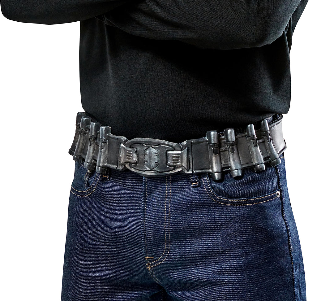 Rubie's Erwachsene DC The Flash Movie Batman Molded Vinyl Utility Belt Costume Accessory Kostüm, abg
