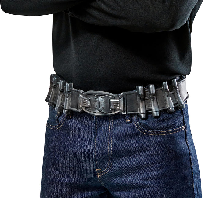 Rubie's Erwachsene DC The Flash Movie Batman Molded Vinyl Utility Belt Costume Accessory Kostüm, abg