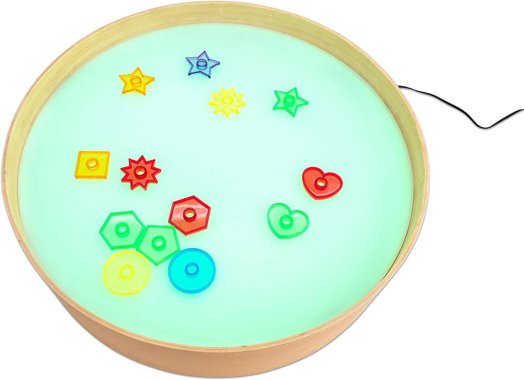 Betzold - Lichttisch, rund - Leuchttisch Lichtplatte Leuchtplatte Lichtkasten LED