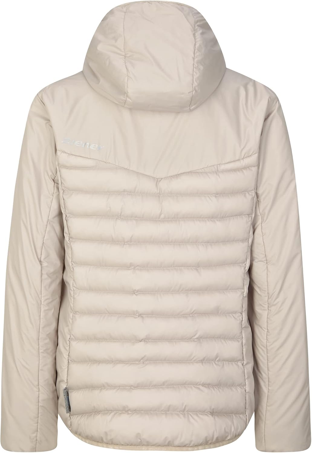 Ziener Damen Nantana Wärme-Jacke Outdoor/Skitour | winddicht, Wolle, PFC frei (1er Pack) 40 silver b