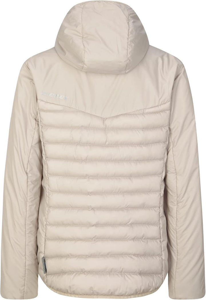 Ziener Damen Nantana Wärme-Jacke Outdoor/Skitour | winddicht, Wolle, PFC frei (1er Pack) 40 silver b