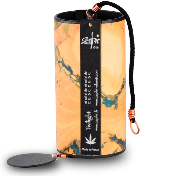 Zaphir Klangspiel Twilight Herbst Shanti | Handgefertigtes Windspiel für Yoga, Meditation und Raumre