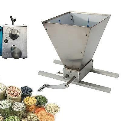 Verstellbare MalzmüHle Heimbrauer GetreidemüHle SchrotmüHle Crusher Brewers 30Kg Mahlansatz HandmüHl