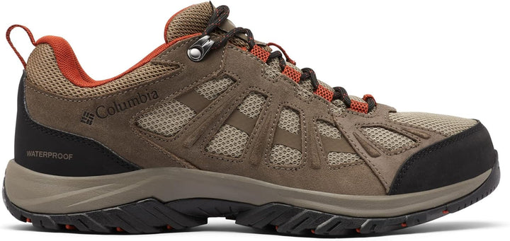 Columbia Redmond III WP wasserdichte Wanderschuhe für Herren 40 EU Pebble X Dark Sienna, 40 EU Pebbl