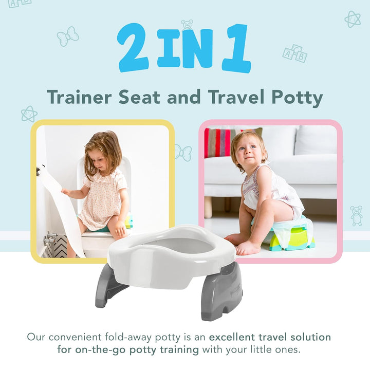 N in 1 2730-P Bibs und Stuff Toilettensitz plus, Rosa