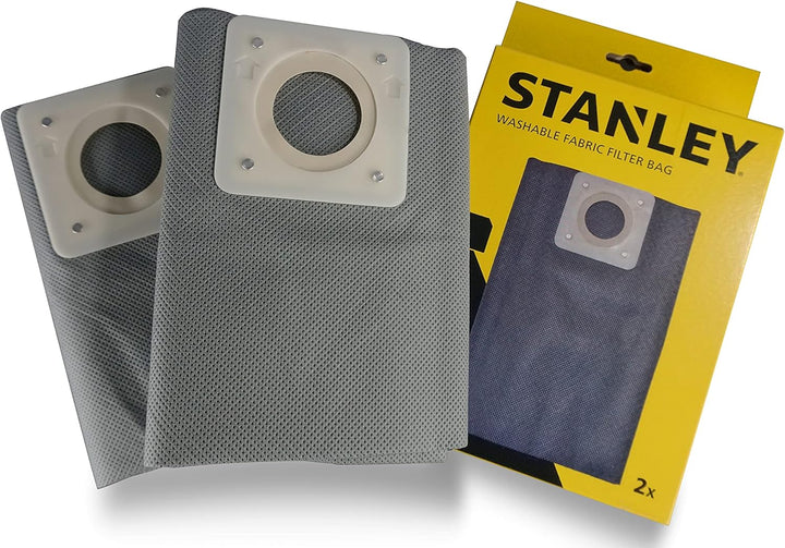 Stanley Waschbare 50-l-Stofffilterbeutel für Nass- und Trockensauger