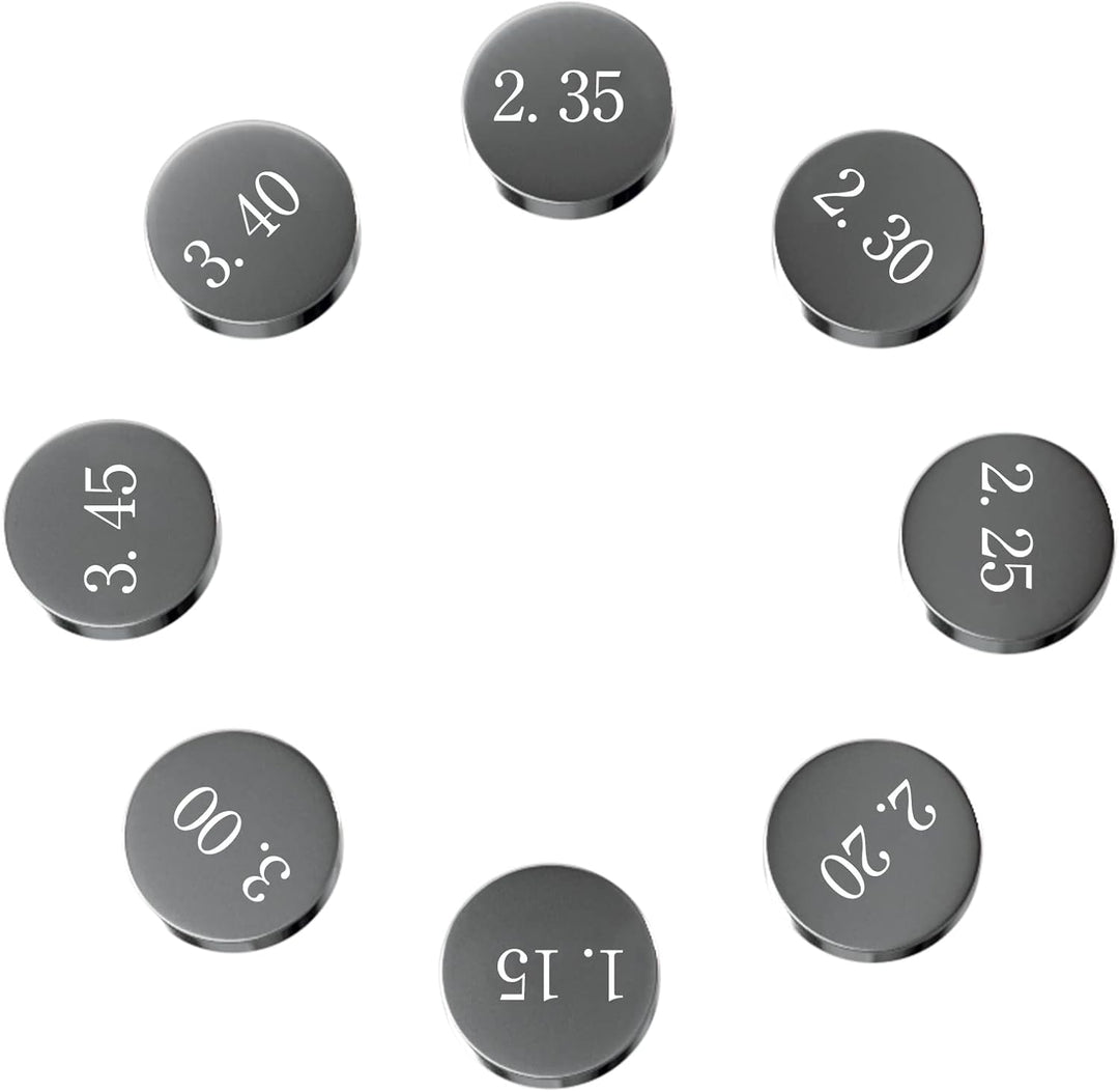 Road Passion 9.48mm Valve Shim Kit 1.2mm-4mm Adjustable Shim 52 pcs for Honda CRF450R 2002-2012 / CR