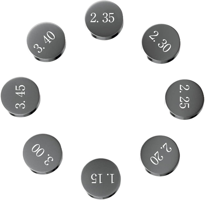 Road Passion 9.48mm Valve Shim Kit 1.2mm-4mm Adjustable Shim 52 pcs for Honda CRF450R 2002-2012 / CR