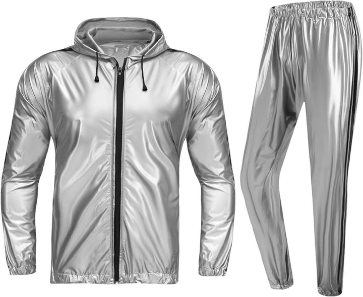 REEDBEEK Anti-Rip Saunaanzug, Gewichtsverlust, Schwitzanzug, MMA-Training, Fitnessstudio, Jacke, Hos