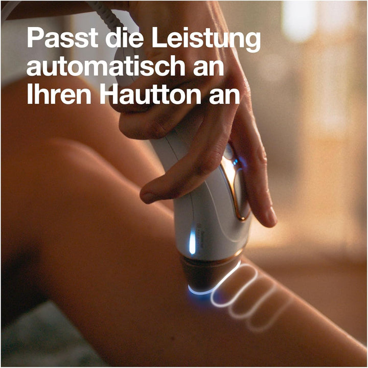 Braun IPL Silk Expert Pro 5 Haarentfernungsgerät Damen/Herren, 2 Aufsätze, sichtbare Haarentfernung,
